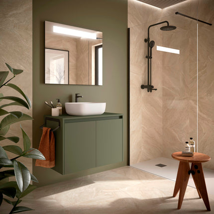 Mueble de baño NOJA 2 puertas + Encimera