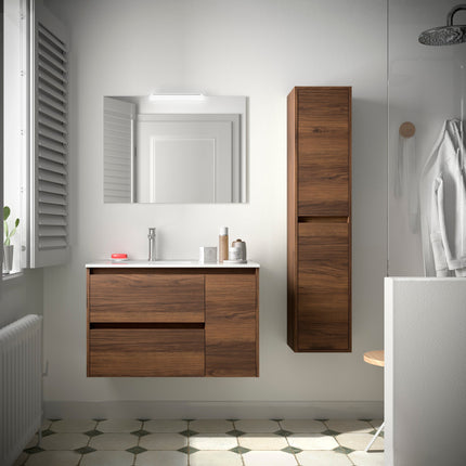 Mueble de baño NOJA 2 cajones y 1 Puerta + Lavabo