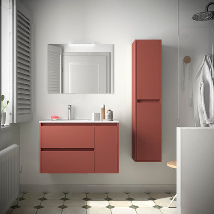 Mueble de baño NOJA 2 cajones y 1 Puerta + Lavabo