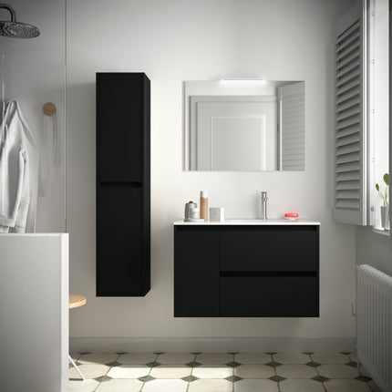 Mueble de baño NOJA 2 cajones y 1 Puerta + Lavabo