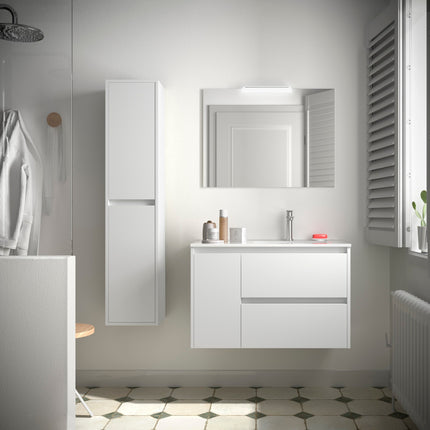 Mueble de baño NOJA 2 cajones y 1 Puerta + Lavabo